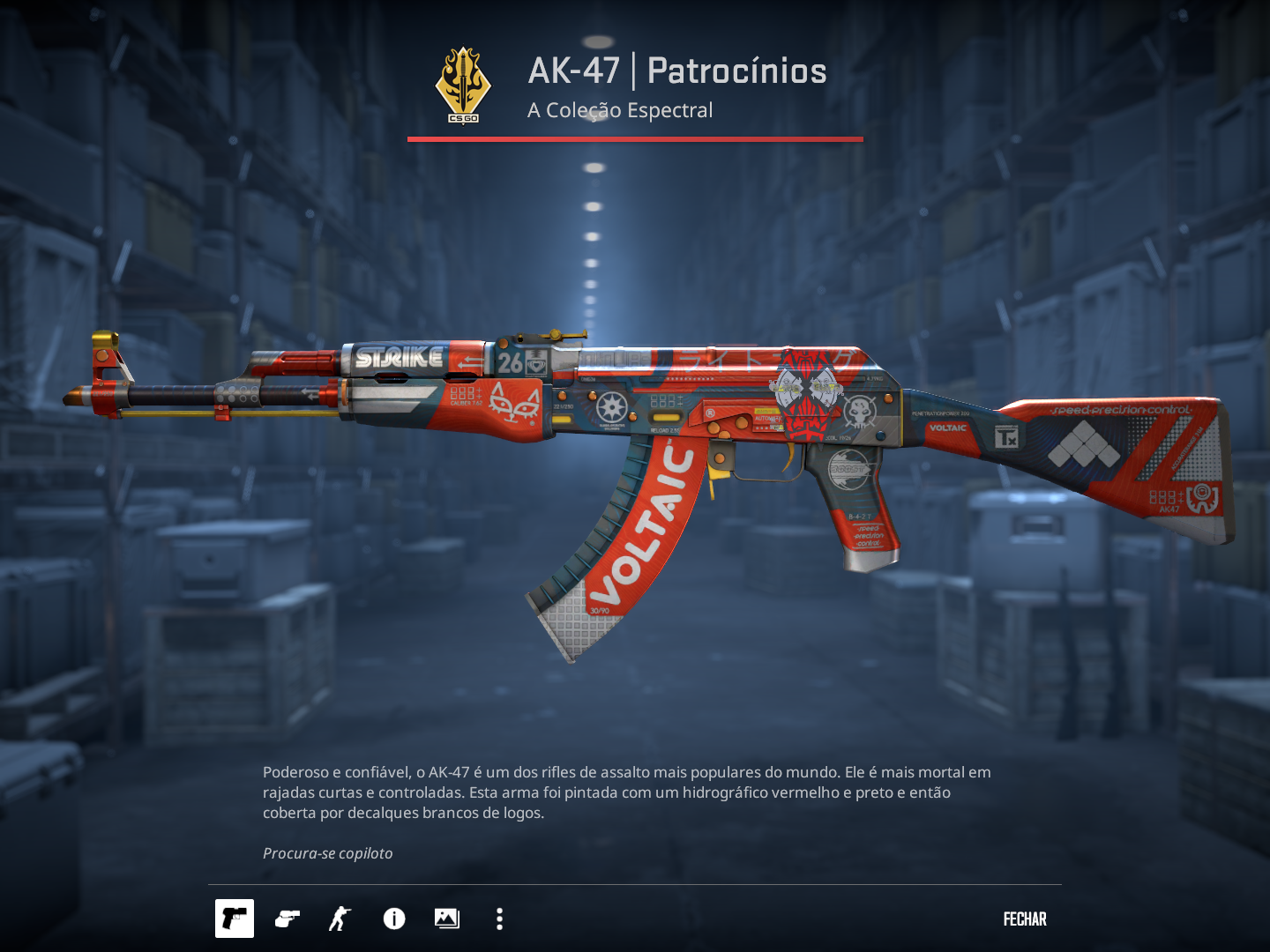 AK-47 | Bloodsport – FT 0.19 do Homem Aranha