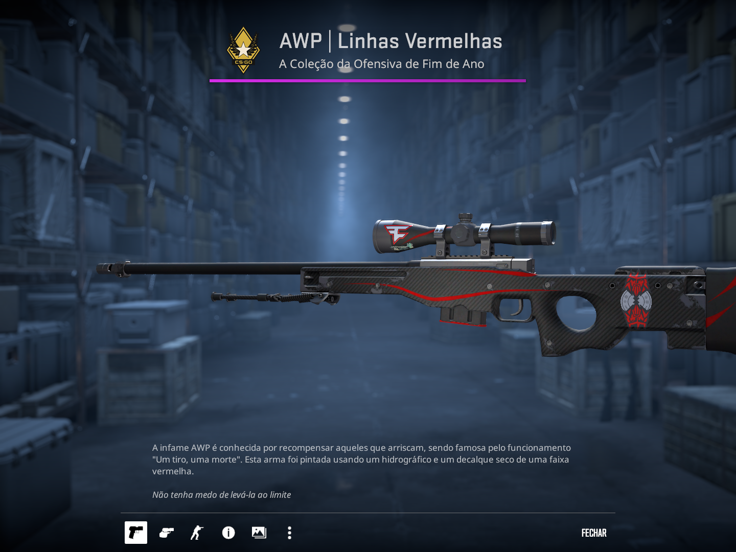 AWP | Redline Homem Aranha FT 0.20