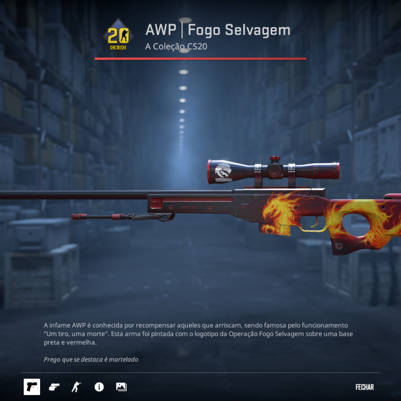 AWP | Wildfire FT 0.17