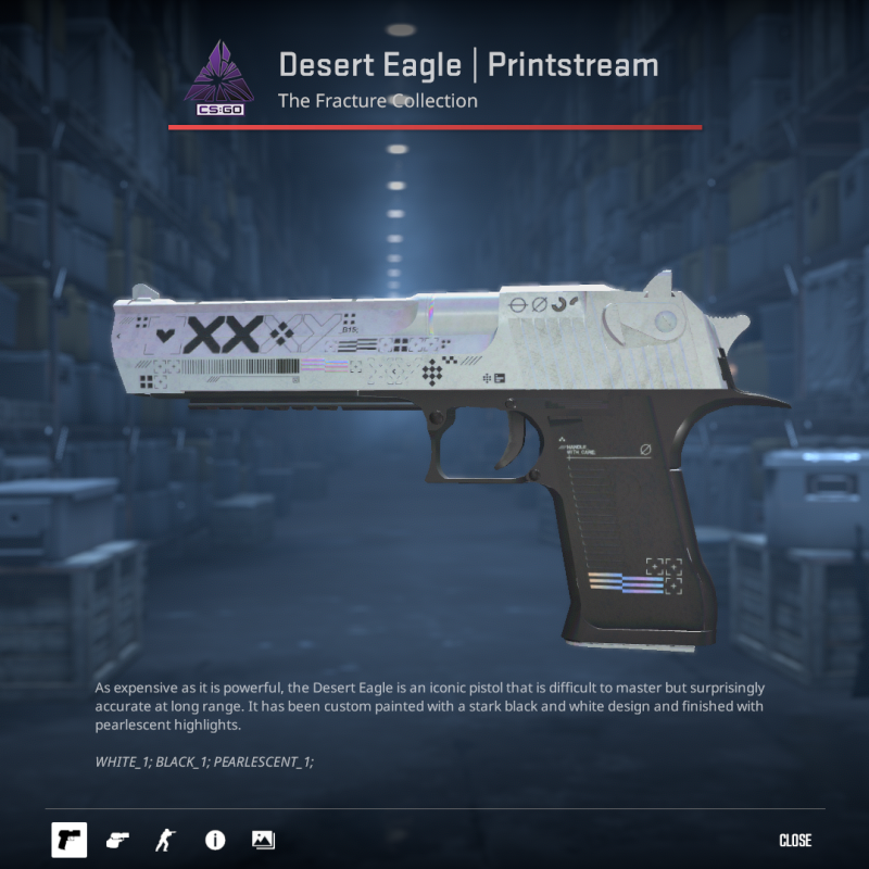 Desert Eagle | Printstream (Battle-Scarred)